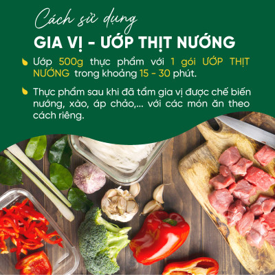 Bộ Xốt Gia Vị Ướp Nướng Mắc Khén Cicook