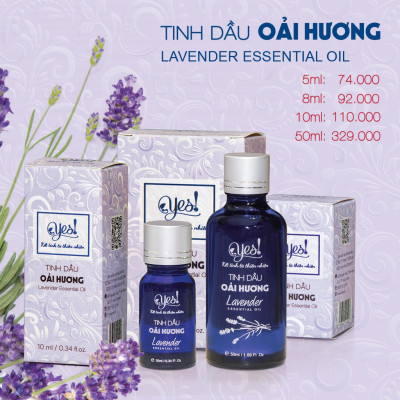 TINH DẦU OẢI HƯƠNG YES! ( LAVENDER ESSENTIAL OIL )