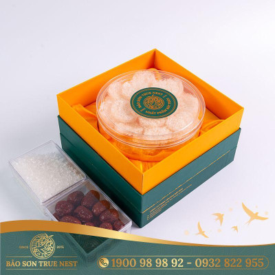 TỔ YẾN TINH CHẾ VỤN TRÒN - HỘP 50GR - BẢO SƠN TRUE NEST