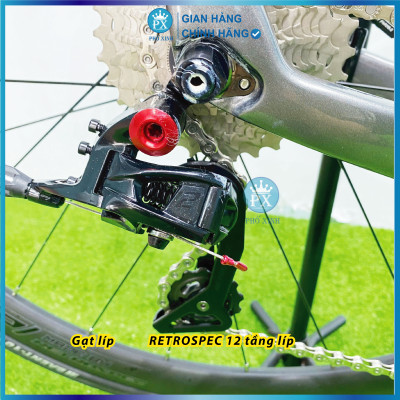 Xe đạp Twitter R10 Pro RS-24S FULL 6 món Carbon