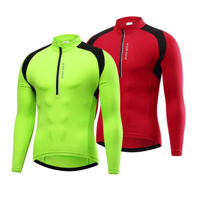 Áo khoác thể thao Wosawe Bo219 có dây kéo tay dài để đi xe đạp leo núi