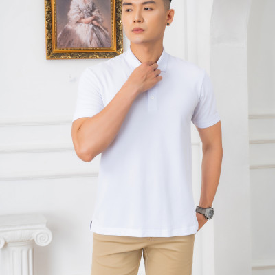 Quần short nam ALIGRO chất liệu kaki màu be dáng basic trẻ trung năng động ALGQS1074