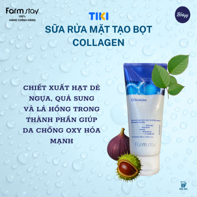 Sữa Rửa Mặt Tạo Bọt Collagen _ Collagen Water Full Moist Deep Cleansing Foam