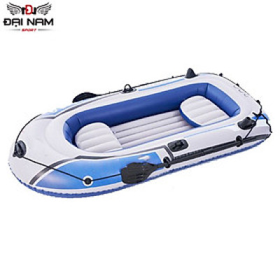 Thuyền Hơi 2 Người Cao Su Câu Cá,Dã Ngoại Cao Cấp YT097A Đại Nam Sport (Kèm 2 Mái Chèo + Bơm Tay + Dây Buộc)