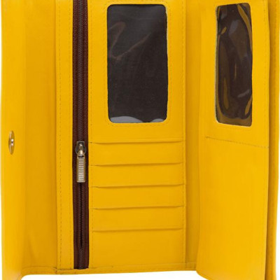 Ví Nữ Huy Hoàng HT3165 (9.5 x 19 cm) - Vàng