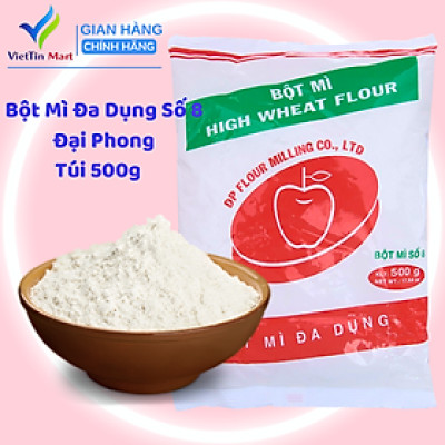 Bột mì đa dụng Táo Đỏ số 8 gói 500g