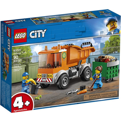 Đồ Chơi Lắp Ghép, Xếp Hình LEGO - Xe Tải Chở Rác 60220 (Hàng Clearance-Không Đổi Trả)