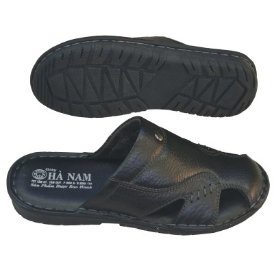 Dép Bít Mũi Nam HÀ NAM Da Bò Thật Cao Cấp GSB2085