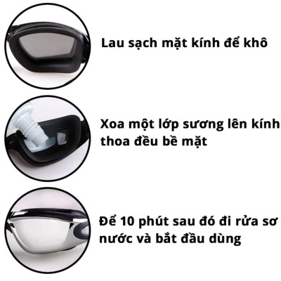 Bình xịt chống sương mờ dành cho kính bơi Cleacco