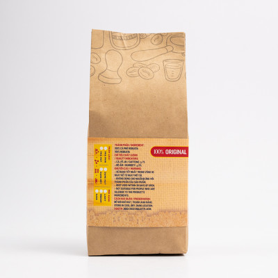 Cà Phê Robusta Rang Xay Nguyên Chất - Dạng Bột - 90S Coffee Vietnam - 100% Cà Phê Sạch Cao Cấp