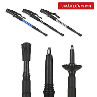 Gậy leo núi, đi bộ, trekking GoodFit GF03E chất liệu hợp kim nhôm có thể rút gọn