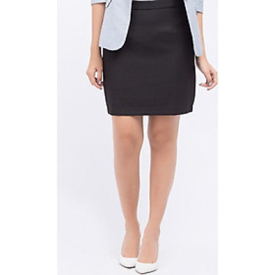 Chân váy ngắn Titishop màu đen dày theo bộ CV36