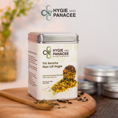 Trà Sencha Gạo Lứt Hygie 250g giải nhiệt, kích thích tiêu hóa