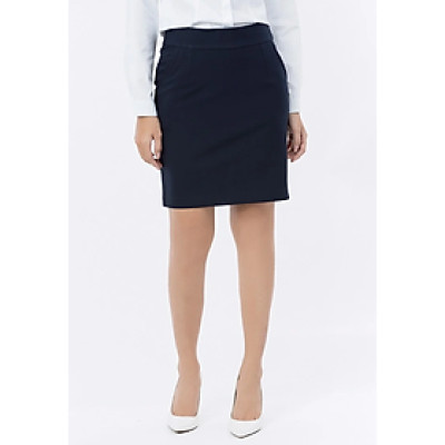  Chân váy công sở Titishop CV30 hai túi xéo màu xanh navy 