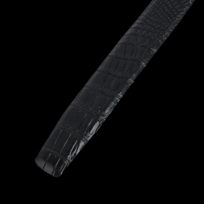 HP4733-34-35-37 - Thắt lưng nam da cá sấu Huy Hoàng gai đuôi 3,5P đầu kim màu đen, nâu đất, nâu đỏ, vàng