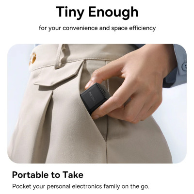 Bộ sạc nhanh nhỏ gọn Baseus Palm 1C 30W Kèm cáp C to C 60w dài 1M - Hàng chính hãng