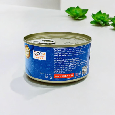 Đặc sản An Giang - LỐC 6 HỘP MẮM CÁ LINH CHƯNG ĐÓNG HỘP 200G CHÍNH HÃNG ANTESCO DÙNG KÈM CÁ LINH KHO MÍA MCLCX6 - Ocop 4 Sao