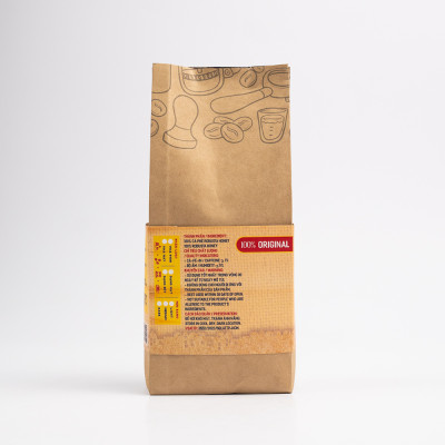 Cà Phê Robusta Honey Rang Xay Nguyên Chất - 90S Coffee Vietnam - 100% Cà Phê Sạch Cao Cấp