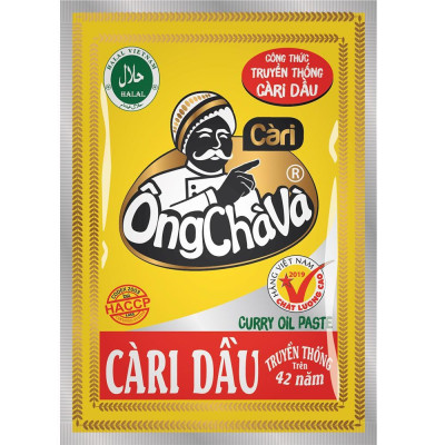 Combo 3 Gói CÀ RI DẦU Ông Chà Và 25 gram