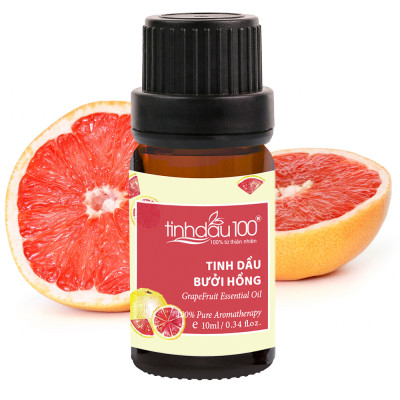 Tinh Dầu Bưởi Hồng Nguyên Chất (10ml)