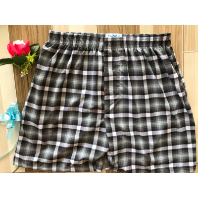 Quần Đùi Nam Thương Hiệu Davie Mặc Nhà Họa Tiết Karo Mã Số DVS010 - Giao Màu Ngẫu Nhiên