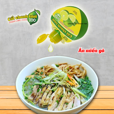 Quả Chanh Chavi, Nước Cốt Chanh Tươi 100 Làm Gia Vị Và Pha Chế Chai 100ml
