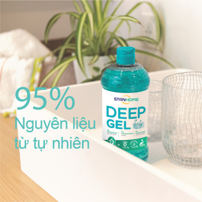 Gel Làm Sạch Đa Năng Cho Cặn Canxi, Nước Cứng  Stanhome Deep Gel 750ml