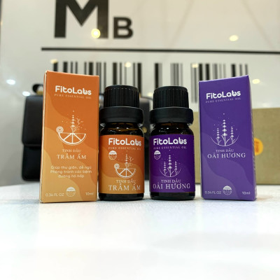 Tinh Dầu Oải hương Fitolabs Giúp Thư Giãn, Cải Thiện Giấc Ngủ, Ngủ Ngon Sâu Giấc
