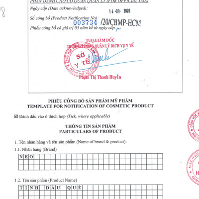 Tinh Dầu Thiên Nhiên Nano Quế 30ml