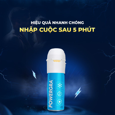 Chai xịt Mỹ Powergra Delay Spray Menthol - Chai 13ml