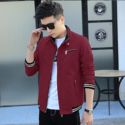 ÁO KHOÁC KAKI 2 LỚP THỜI TRANG CAO CẤP( CÓ TÚI TRONG)-AK12