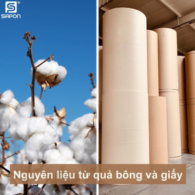 [Lố 12 hộp] Tăm bông vệ sinh người lớn NOVA thân giấy [TB01-616] hộp 200 que