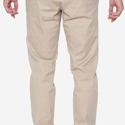 Quần kaki nam ALIGRO chất liệu kaki mềm mịn cao cấp dáng slimfit màu be ALGK014