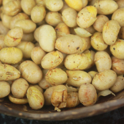 Combo Đậu Nành Sấy Cỏ Ngọt Vị Cay Hải Long (230g) + Hạt Sen Sấy Hải Long (230g)